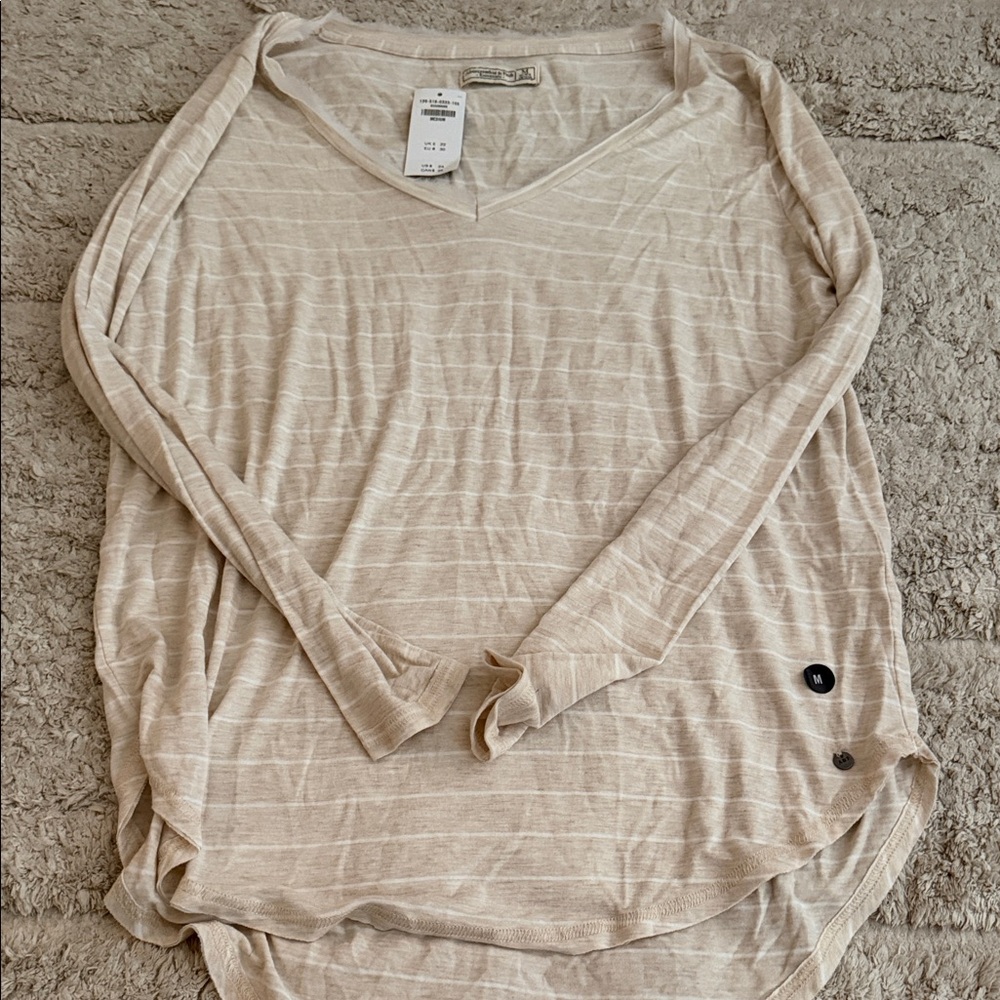 Abercrombie & Fitch  Striped Long Sleeve